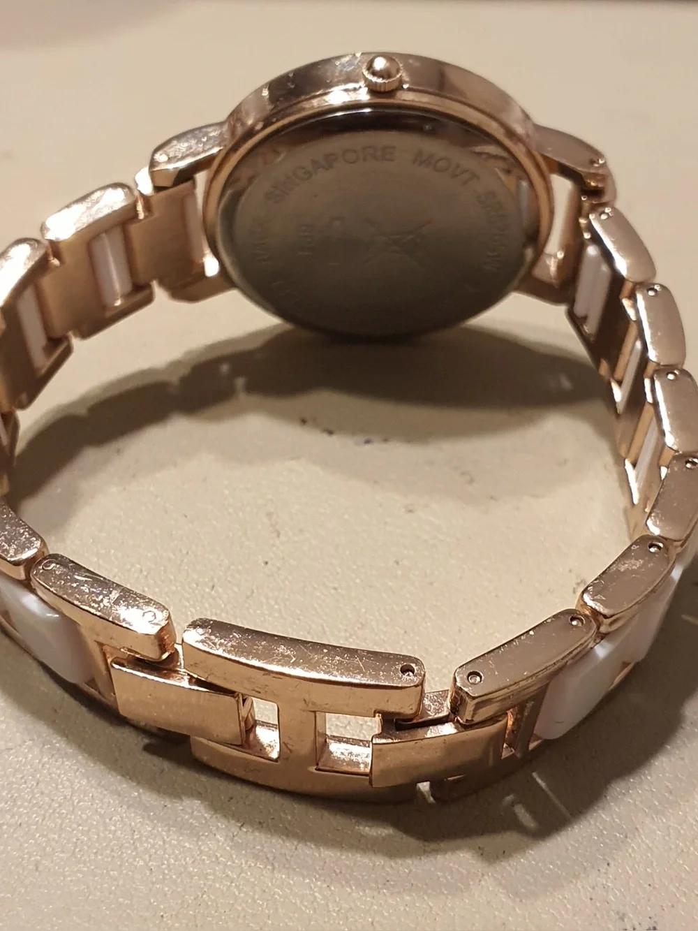 🦋10/$20🦋 Rose Gold/White Rhinestone Women's Watch